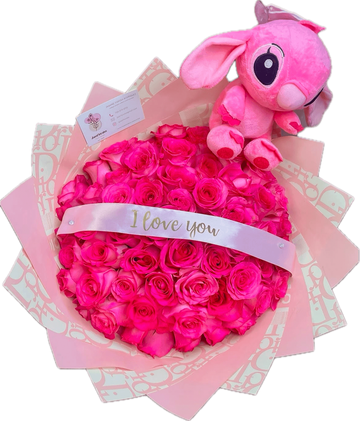 A vivid build-your-own bouquet from the Bloom Bar
